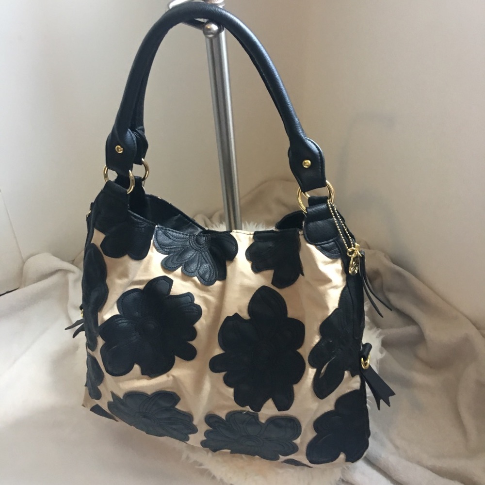 BIG BUDDA LARGE VEGAN LEATHER HANDBAG